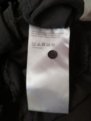 Mono pantalón largo negro. CyA.