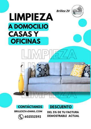 LIMPIEZA DE CASAS Y OFICINAS - BRILLEX ZV