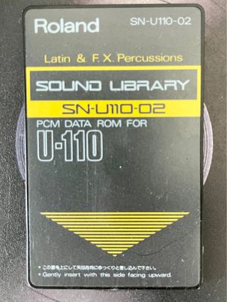Roland U-110 con 7 tarjetas