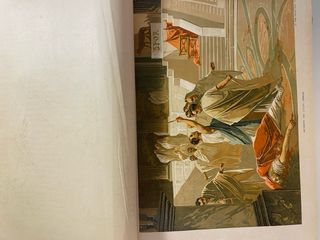 Antiguo volumen de historia de europa de castelar