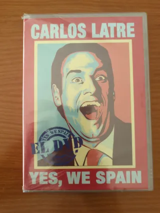 DVD Carlos Latre Yes, We Spain PRECINTADO