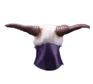 Máscara carnaval Cosplay Elias Ainsworth Calavera