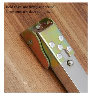 Pata extensible de mesa acero inoxidable 40cm