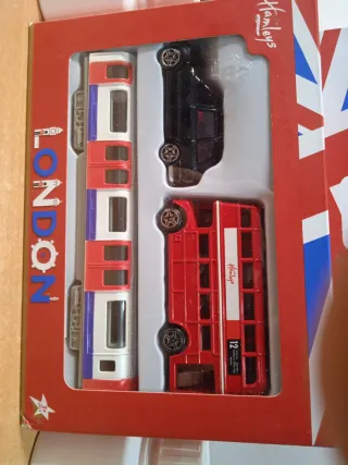 Juego de vehículos Londres Hamleys