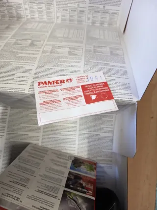 Zapatos Panter 81500 Negro Talla 44