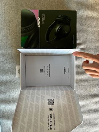 Caja vacía auriculares Bose QuietComfort