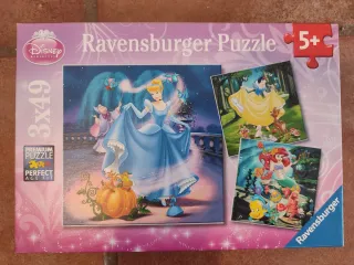 Puzzle Ravensburger Disney Princess 3x49 piezas