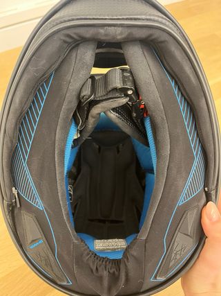 Casco Shark Talla L Carbono