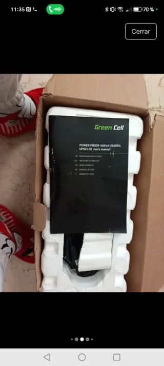 UPS/SAI Alimentación Ininterrumpida 1000 VA