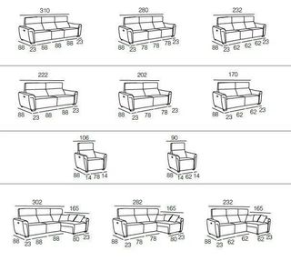 SOFA CHAISE LONGUE ELECTRICO.