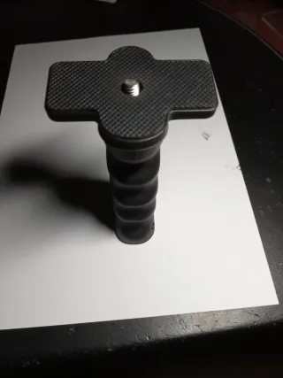 Soporte para cámara negro