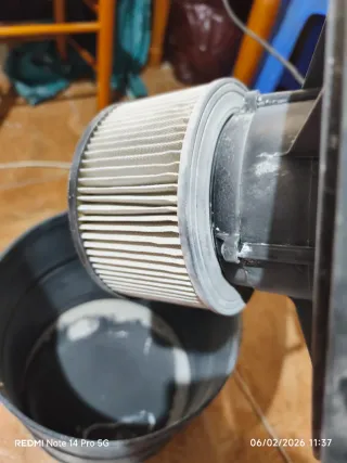 Aspiradora de cenizas TOP-TOOLS 1000W