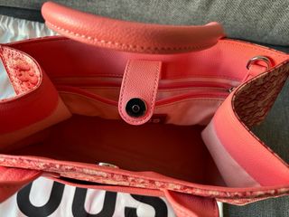 Bolso Tous Rosa y Beige