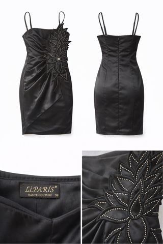 Vestido de festa Li. Paris preto tamanho 38