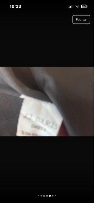 Vestido de festa Li. Paris preto tamanho 38