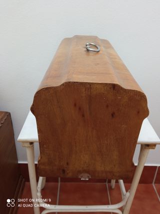Tapadera Máquina Coser Alfa Madera