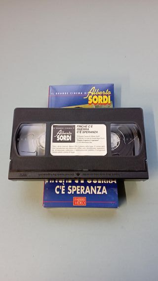 Finché c'è Guerra c'è Speranza Alberto Sordi Vhs