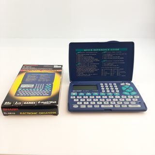 Sharp EL-6810 64KB Palmare Personale Blu