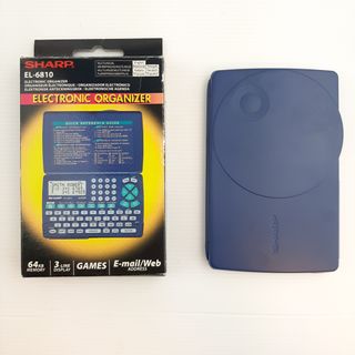 Sharp EL-6810 64KB Palmare Personale Blu