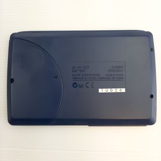 Sharp EL-6810 64KB Palmare Personale Blu