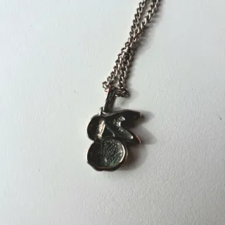 Colgante Conejo con cadena de plata