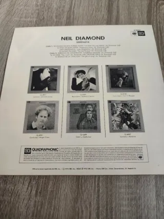 Vinilo Neil Diamond Serenade Quadraphonic