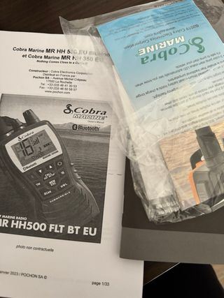 Emisora Marina Cobra HH350 Flotante