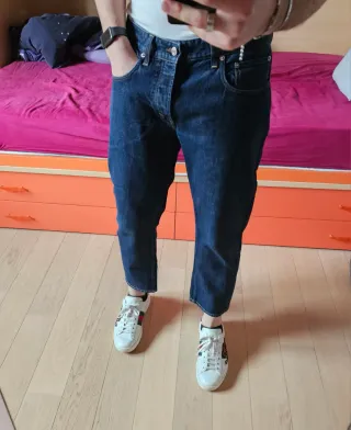 Jeans cropped Department Five blu uomo (tg. 44)