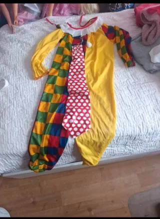 Disfraz Payaso Talla 11 años 146 cm