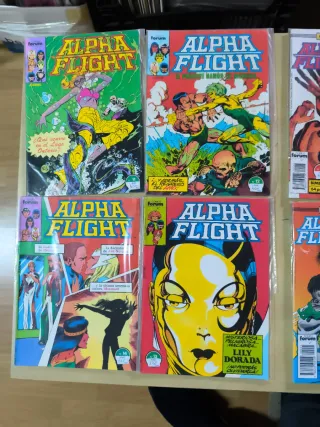 Lote tebeos"ALFHA FLIGHT"