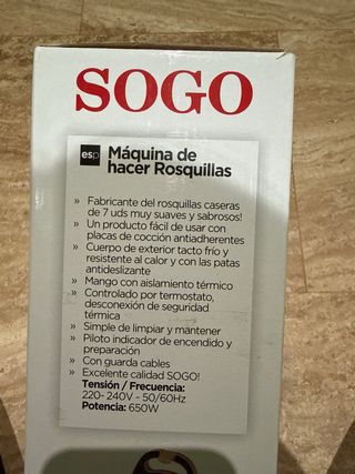 Máquina para hacer Rosquillas SOGO SS-7100