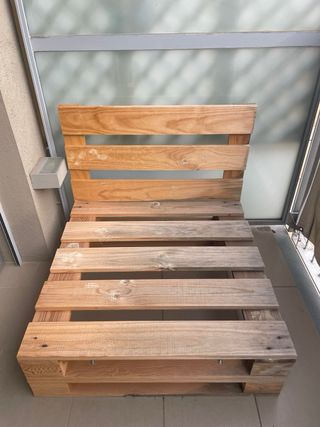 Banco de Palets para Terraza