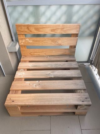Banco de Palets para Terraza