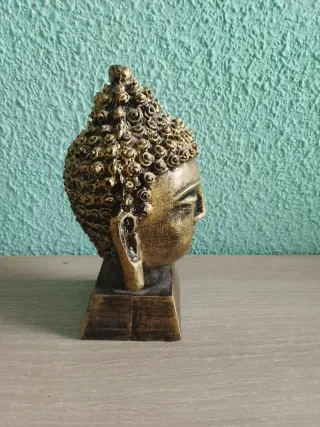 Cabeza de Buda Bronce