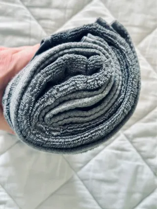 Set 2 Asciugamani Geneviève Lethu Grigio