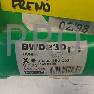 BOMBIN FRENO HONDA CIVIC NUEVO BWD230