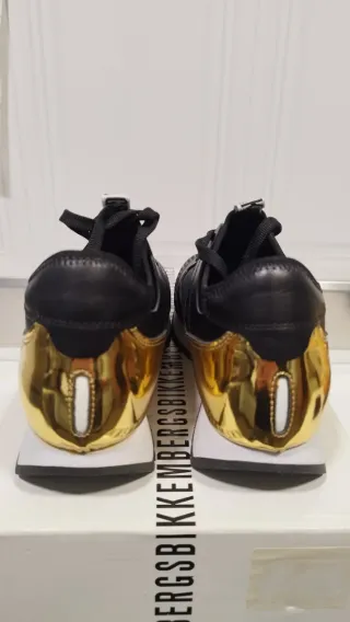 Bambas Bikkembergs Mujer Negro/Dorado