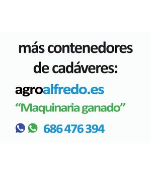 Contenedor cadáveres / animales muertos 440 Litros