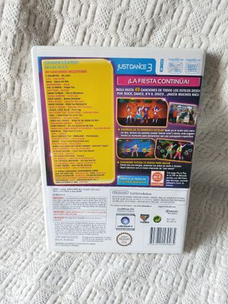 Videojuego Just Dance 3 Wii Nintendo 49 canciones
