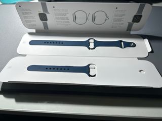 Correa Apple Watch 45mm Blue Sport Band