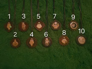 Colgantes artesanales