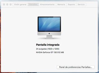 iMac Apple 2009 Plata