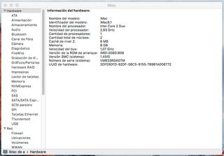 iMac Apple 2009 Plata