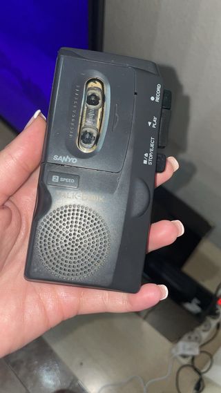 Grabadora Sanyo Talk-Book 2 Speed
