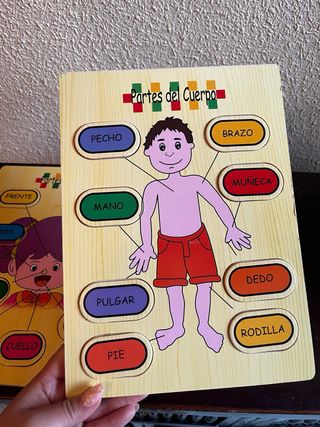 Puzzles Educativos Madera Montessori