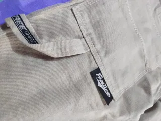 Pantalones anchos bordados Talla XS