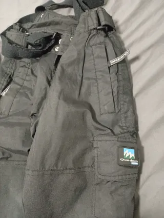 Pantalón de esquí negro para niño