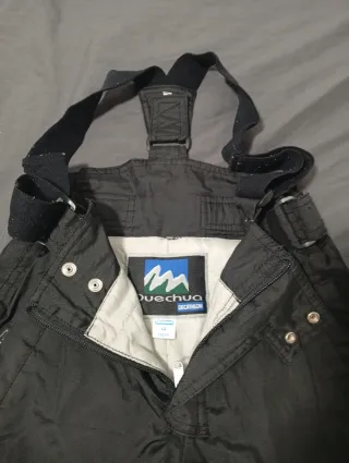 Pantalón de esquí negro para niño