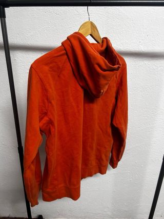 Sudadera Nike con cremallera naranja