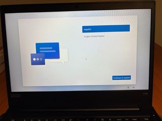 Portátil Lenovo ThinkPad E490 Negro